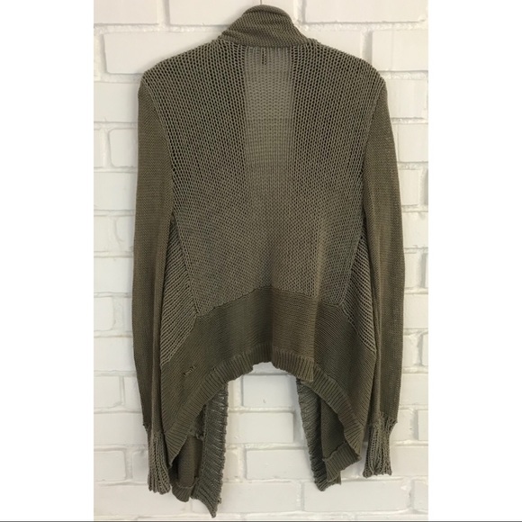 Drape Front Cardigan sz XS - Picture 2 of 3